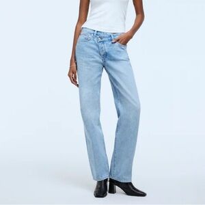 Madewell Low Slung Straight Jeans